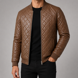 Men's Jacket | Slim Fit Quilted Bomber