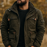 Men's Jacket with Warm Lining and Practical Pockets | L&S 0