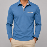 Men's Long Sleeve Polo Shirt | Slim Fit