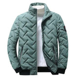 Men's Quilted Jacket with Modern Cut and Zip Fastening | L&S 1