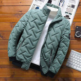 Men's Quilted Jacket with Modern Cut and Zip Fastening | L&S 4