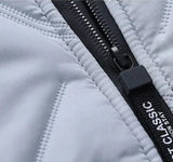 Men's Quilted Jacket with Modern Cut and Zip Fastening | L&S 8