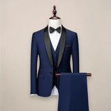 Men’s Slim Fit 3‑Piece Tuxedo Suit – Formal Wedding & Event Wear 2