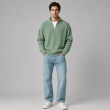 Men's Sweater | Quarter-Zip & Ribbed Knit