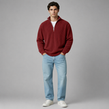 Men's Sweater | Quarter-Zip & Ribbed Knit