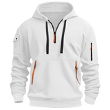 Men's hoodie with zipped pockets and a hood | L&S 6