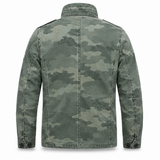 Men's utility jacket with structured fit and practical pockets | L&S 7