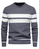 Men's Striped Jumper | Classic Fit & All-Day Comfort 5