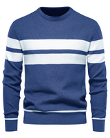 Men's Striped Jumper | Classic Fit & All-Day Comfort 4