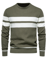 Men's Striped Jumper | Classic Fit & All-Day Comfort 7
