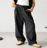 Nelson | Men’s Trousers – Comfortable Cotton – Relaxed Fit – Full Length 1