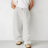 Nelson | Men’s Trousers – Comfortable Cotton – Relaxed Fit – Full Length 2