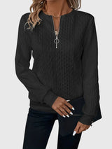 Nora™ | Sweater with Zipper 12