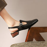 Women's T-Strap Heels | Cushioned Comfort & Stable Heel 19