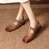 Women's T-Strap Heels | Cushioned Comfort & Stable Heel 13