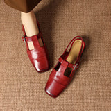 Women's T-Strap Heels | Cushioned Comfort & Stable Heel 4