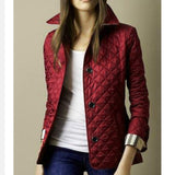 Olivia | Women's Diamond-Quilted Tailored Button-Through Jacket 1