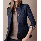 Olivia | Women's Diamond-Quilted Tailored Button-Through Jacket 2