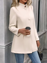 Women's Blazer | Collarless & Comfortable Fit 8