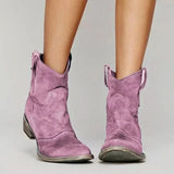 PALOMA VINTAGE WESTERN ANKLE BOOTS 4