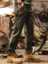 RUGGED WORKWEAR STRAIGHT-LEG UTILITY PANTS 0