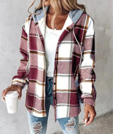 Women's Hooded Coat | Warm & Windproof