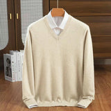 Men's V-Neck Sweater | Warm & Soft Comfort