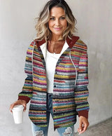 Women's Hooded Coat | Warm & Windproof