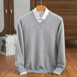 Men's V-Neck Sweater | Warm & Soft Comfort