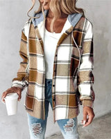 Women's Hooded Coat | Warm & Windproof