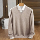Men's V-Neck Sweater | Warm & Soft Comfort
