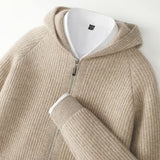 SORRENTO CASHMERE ZIP HOODIE 8