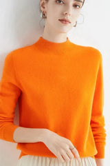 Women's High-Neck Sweater | Flattering Silhouette 2