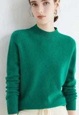 Women's High-Neck Sweater | Flattering Silhouette 1