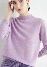 Women's High-Neck Sweater | Flattering Silhouette 9