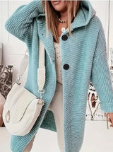 Sheryl | Women's Hooded Oversized Cardigan - Image 1