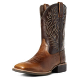 Men's Mid-Calf Boots | Square Toe & Embroidered Shaft 5