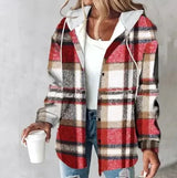 Women's Hooded Coat | Warm & Windproof