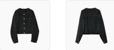 Short women’s jacket with a relaxed fit and front pockets | L&S 2