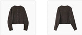 Short women’s jacket with a relaxed fit and front pockets | L&S 7