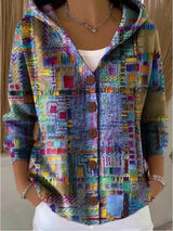 Women's Hooded Cardigan | Buttoned & Breathable