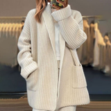 THALIRA WOOL CARDIGAN 2