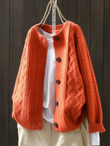 THE LORENZA | CABLE CARDIGAN 4