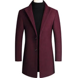 Thomas | Stylish Slim-Fit Wool Coat 0