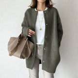 VANNA™ ELEGANT BUTTONED KNIT JACKET 3