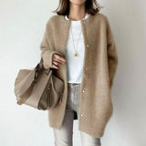 VANNA™ ELEGANT BUTTONED KNIT JACKET 5
