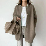 VANNA™ ELEGANT BUTTONED KNIT JACKET 7