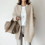 VANNA™ ELEGANT BUTTONED KNIT JACKET 8