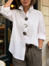VERA ELEGANT COLLAR BLOUSE 6