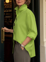 VERA ELEGANT COLLAR BLOUSE 8